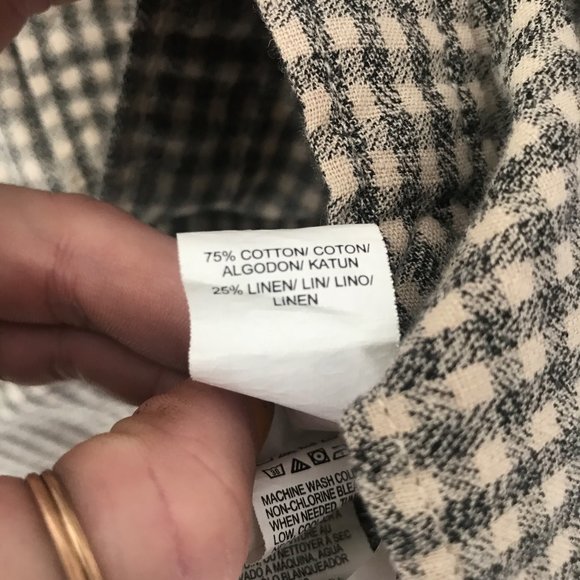 Lucky Brand Black Label Classic Fit Button Flannel - Picture 6 of 9